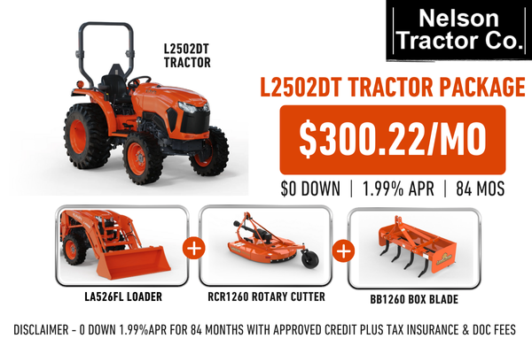L2502DT Nelson Tractor Package  updated 7-2